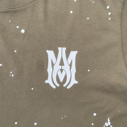 Remera Amiri Bandana Bleach Ma Beige