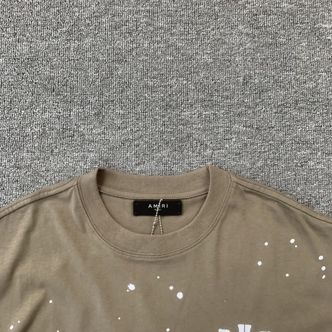 Remera Amiri Bandana Bleach Ma Beige