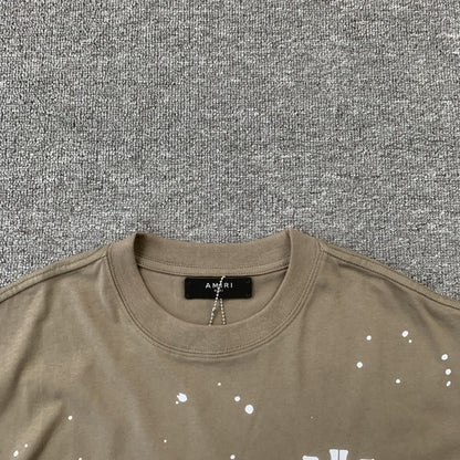 Remera Amiri Bandana Bleach Ma Beige