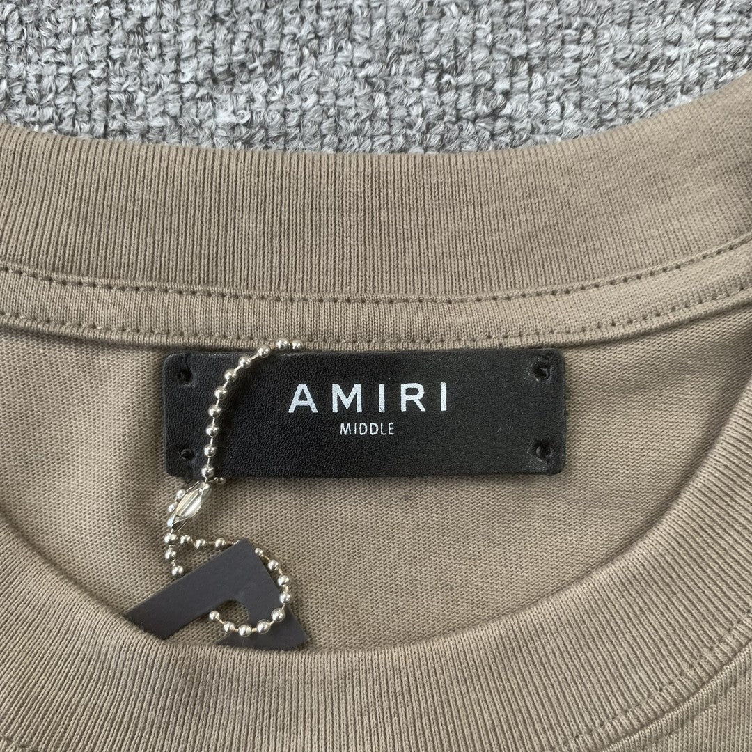 Remera Amiri Bandana Bleach Ma Beige