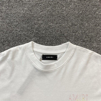 Remera Amiri Bandana Print Blanca