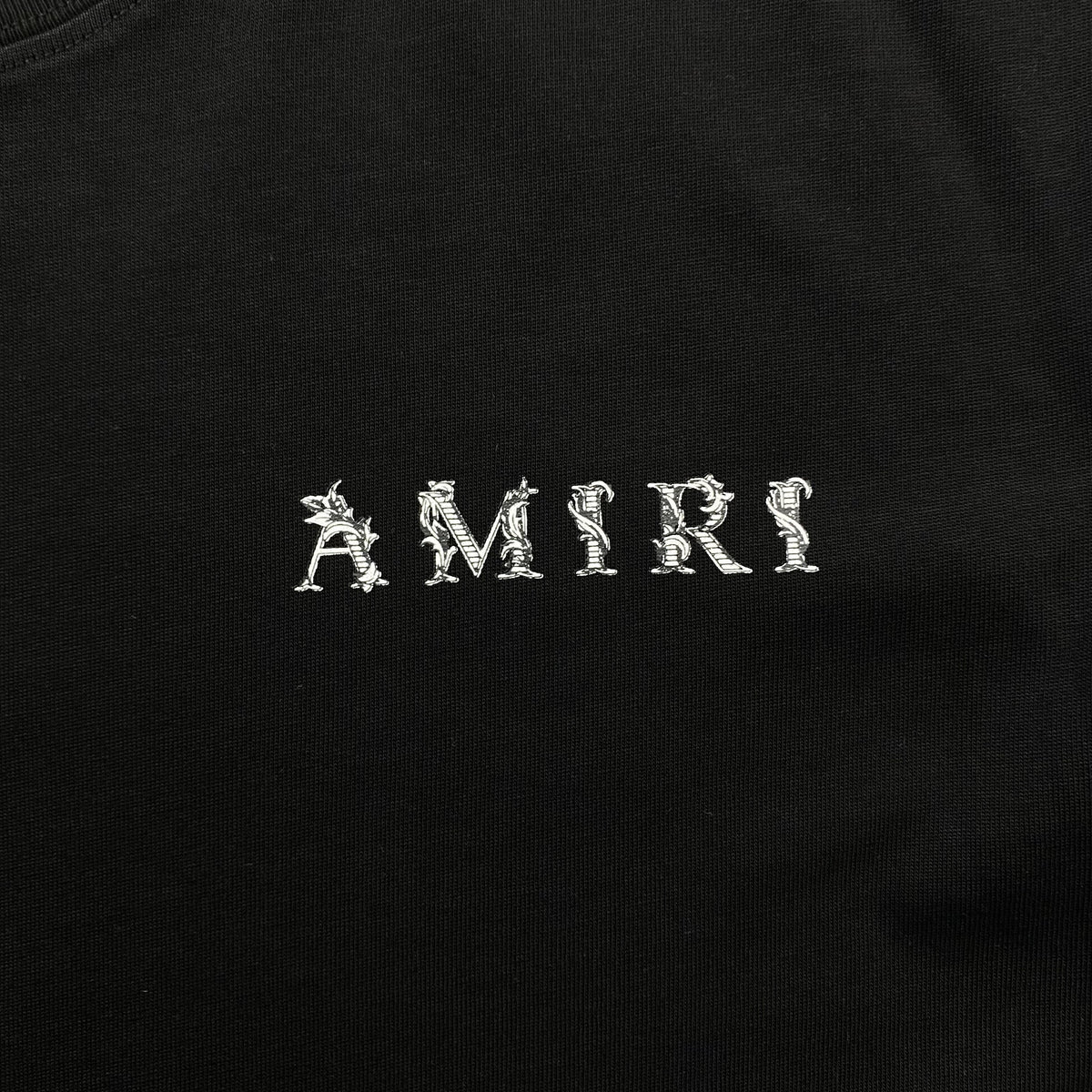Remera Amiri Baroque Negra