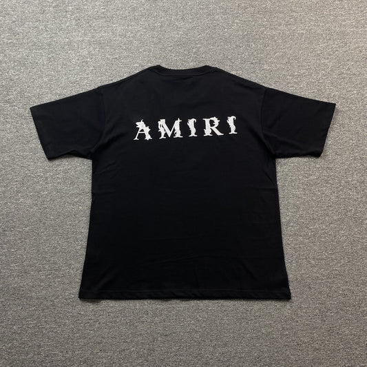 Remera Amiri Baroque Negra