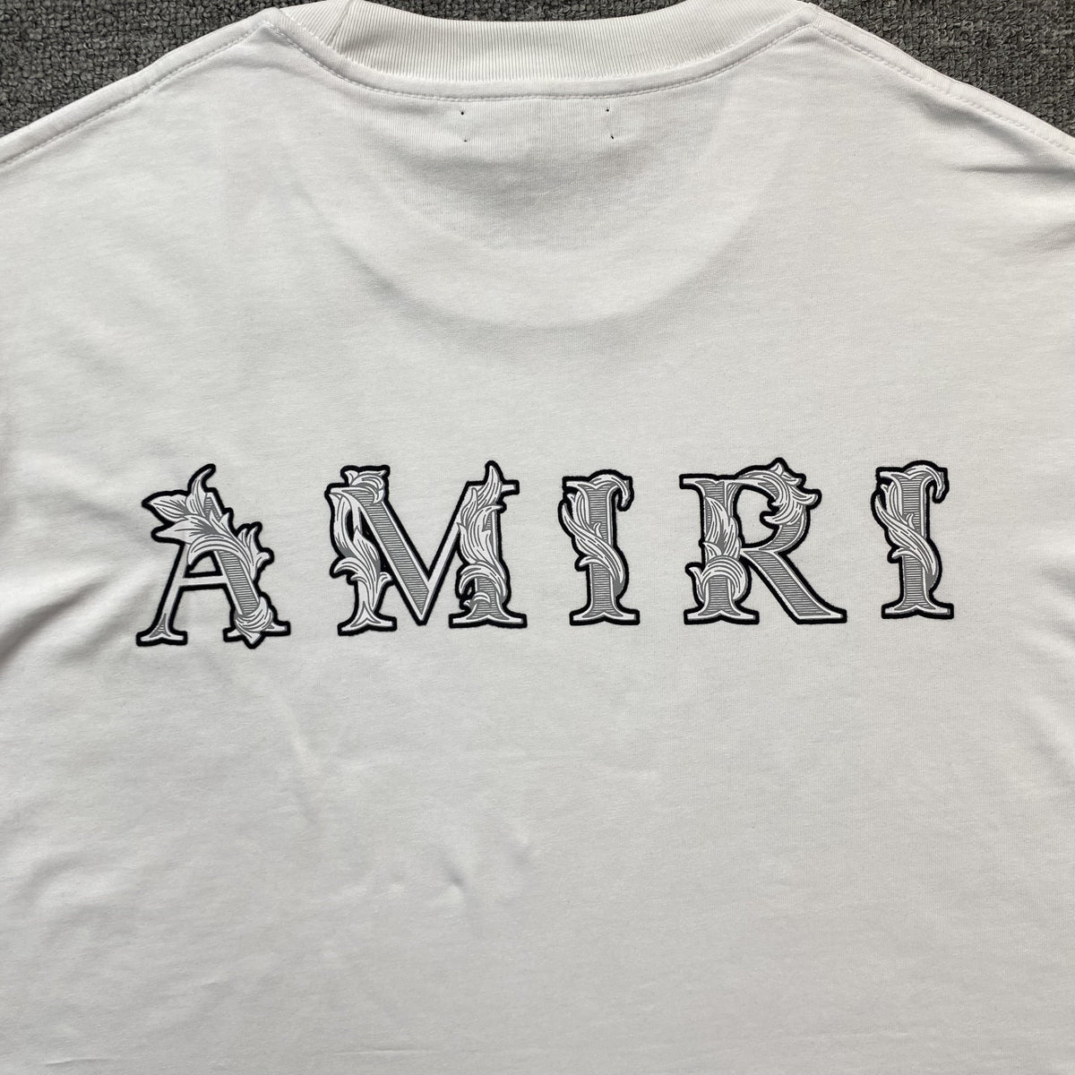 Remera Amiri Baroque Blanca