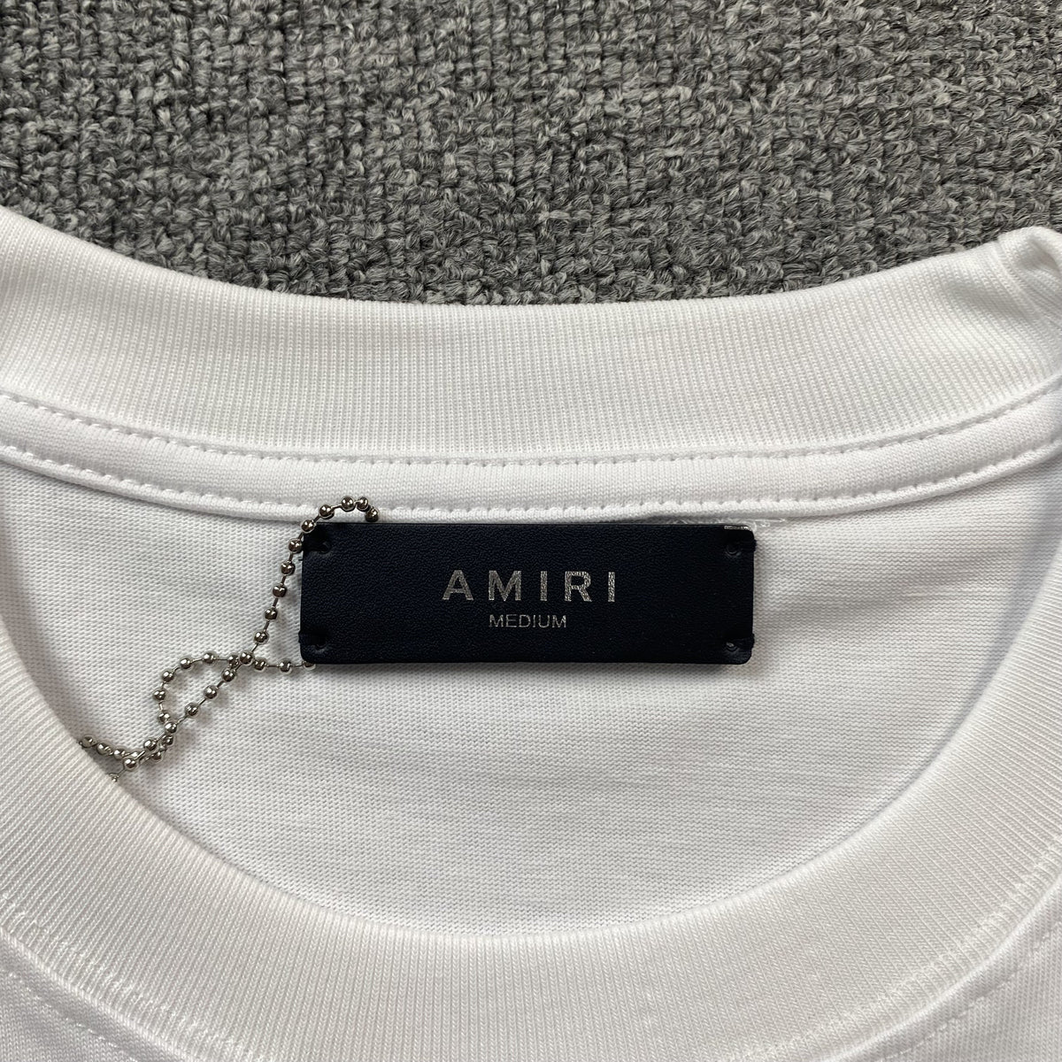 Remera Amiri Baroque Blanca