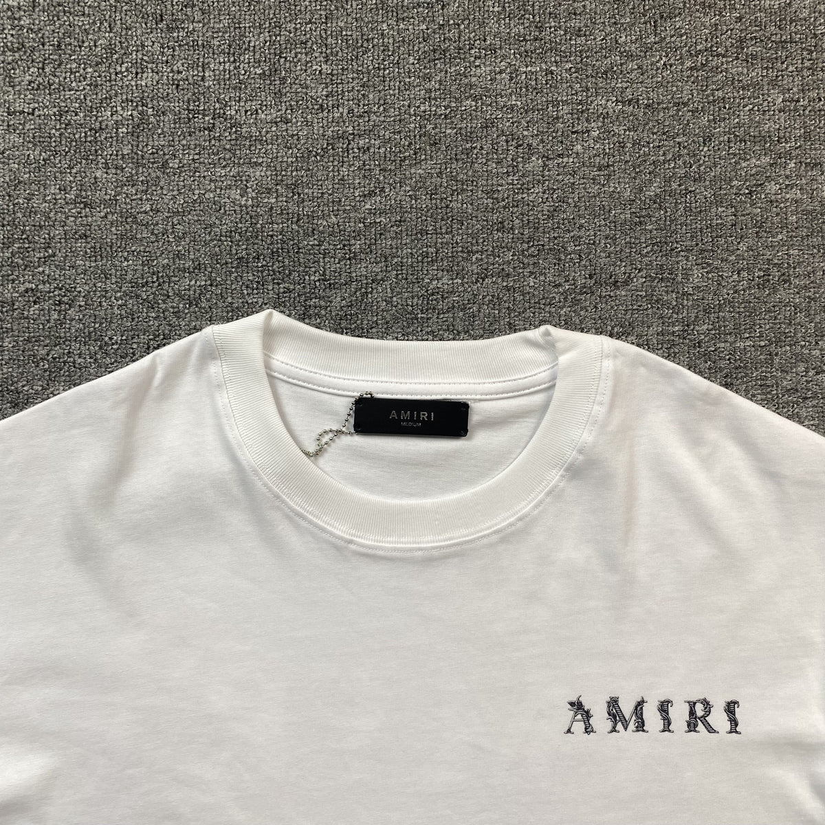 Remera Amiri Baroque Blanca