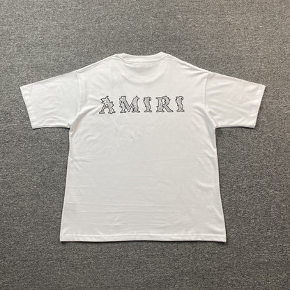 Remera Amiri Baroque Blanca