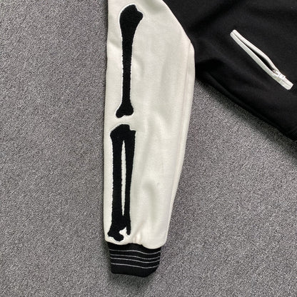 Campera Amiri Bones Bomber Negra