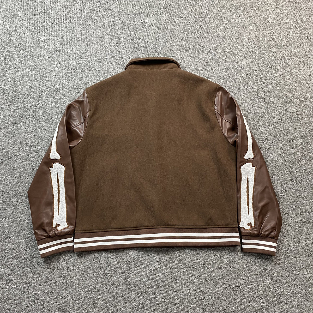 Campera Amiri Bones Bomber Marron