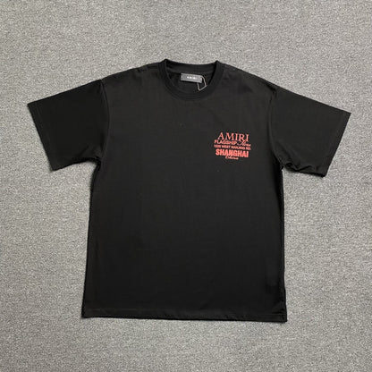 Remera Amiri Bones Negra