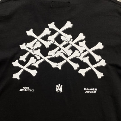 Remera Amiri Bones Negra