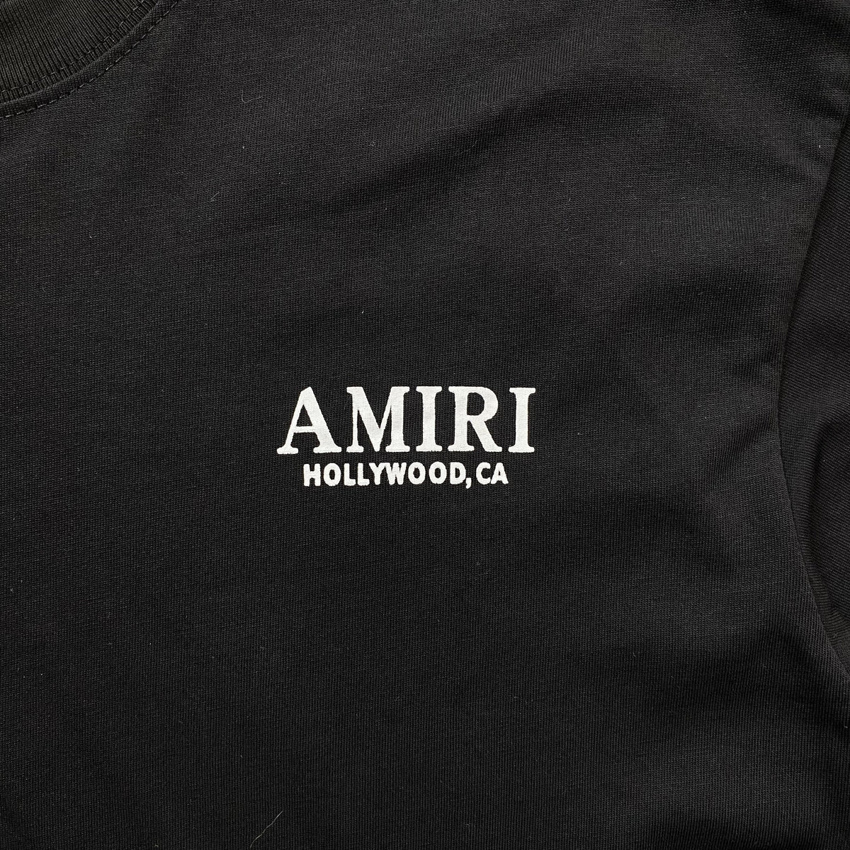 Remera Amiri Bones Negra