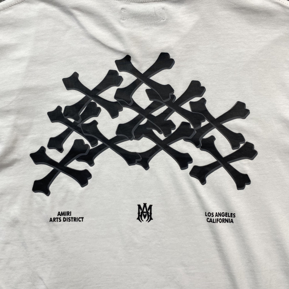 Remera Amiri Bones Blanca