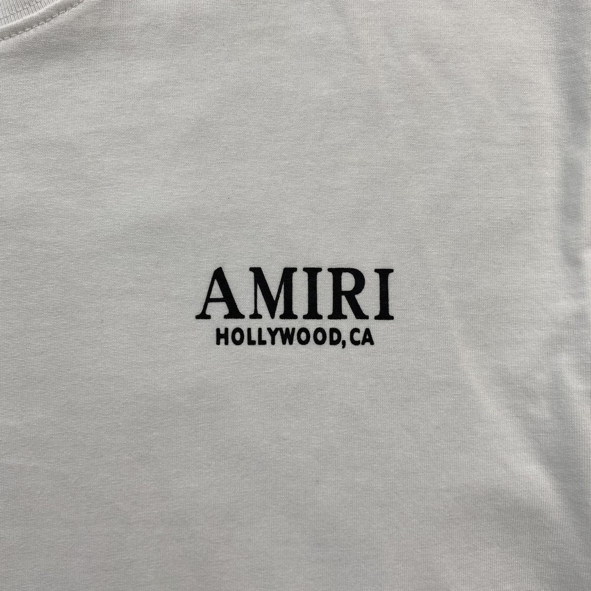 Remera Amiri Bones Blanca