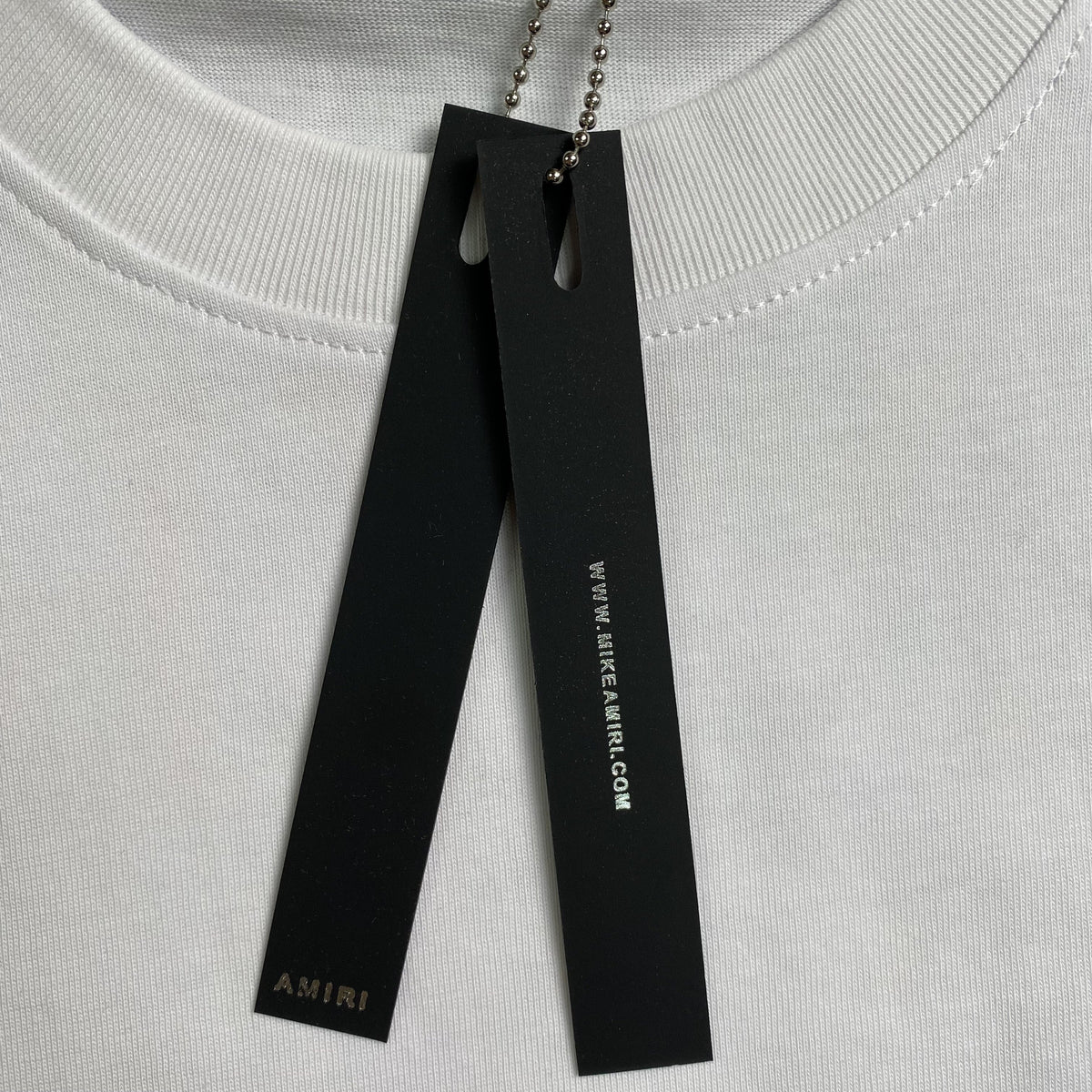 Remera Amiri Bones Blanca