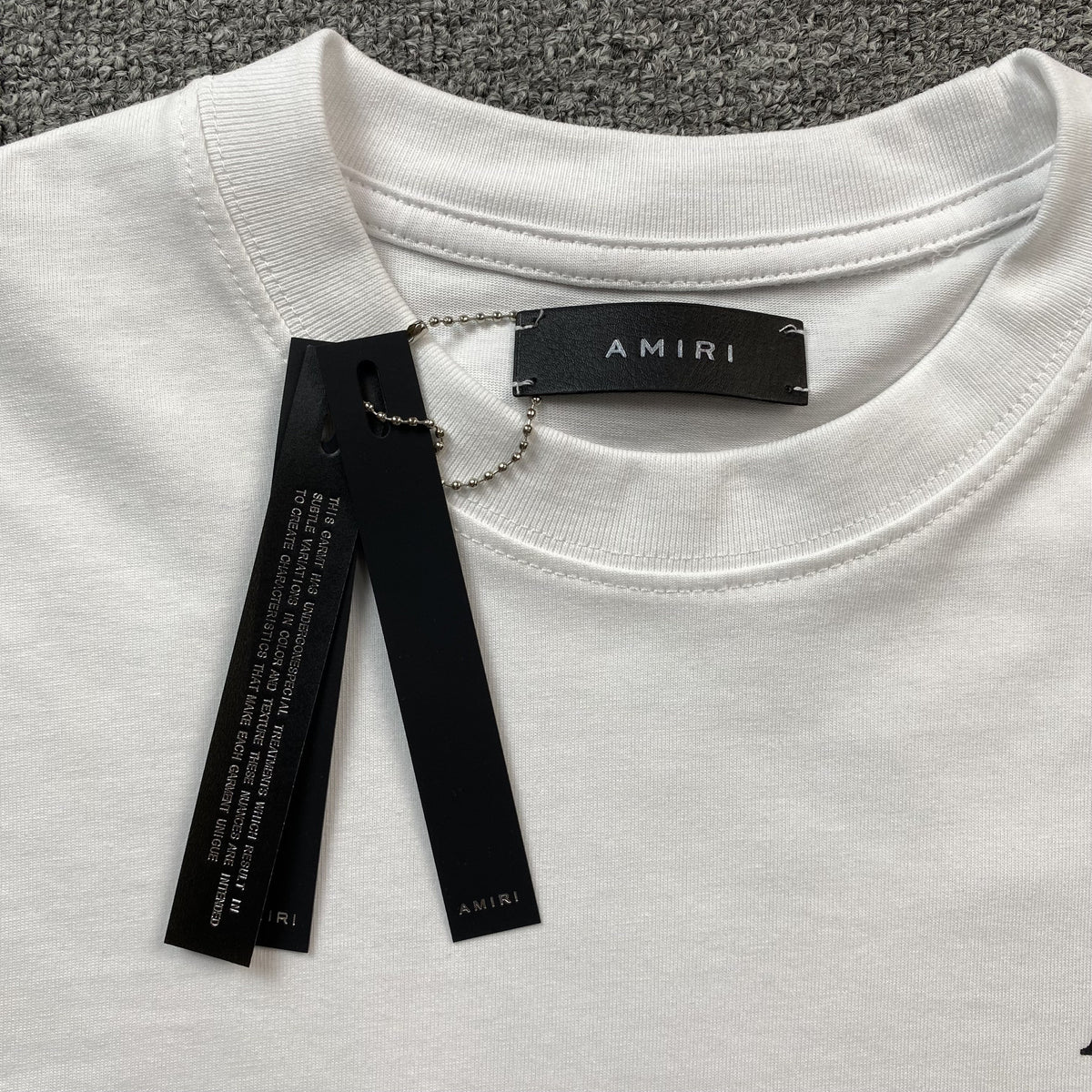 Remera Amiri Bones Blanca