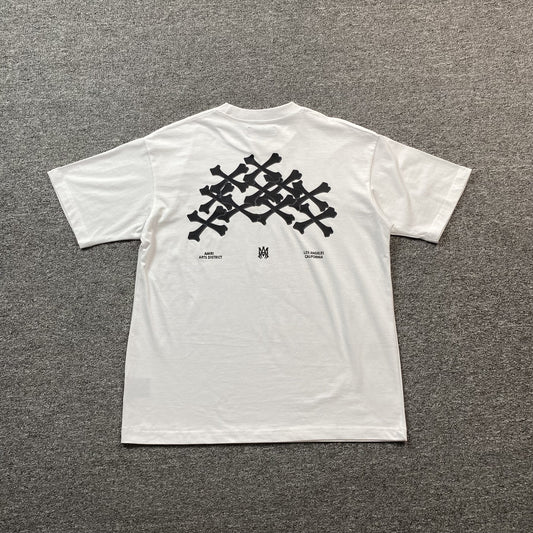 Remera Amiri Bones Blanca