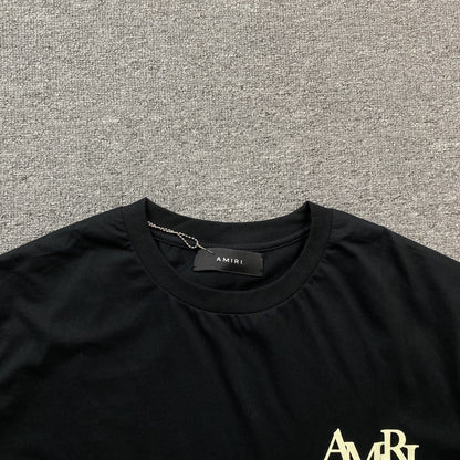 Remera Amiri Champagne Cristal Negra