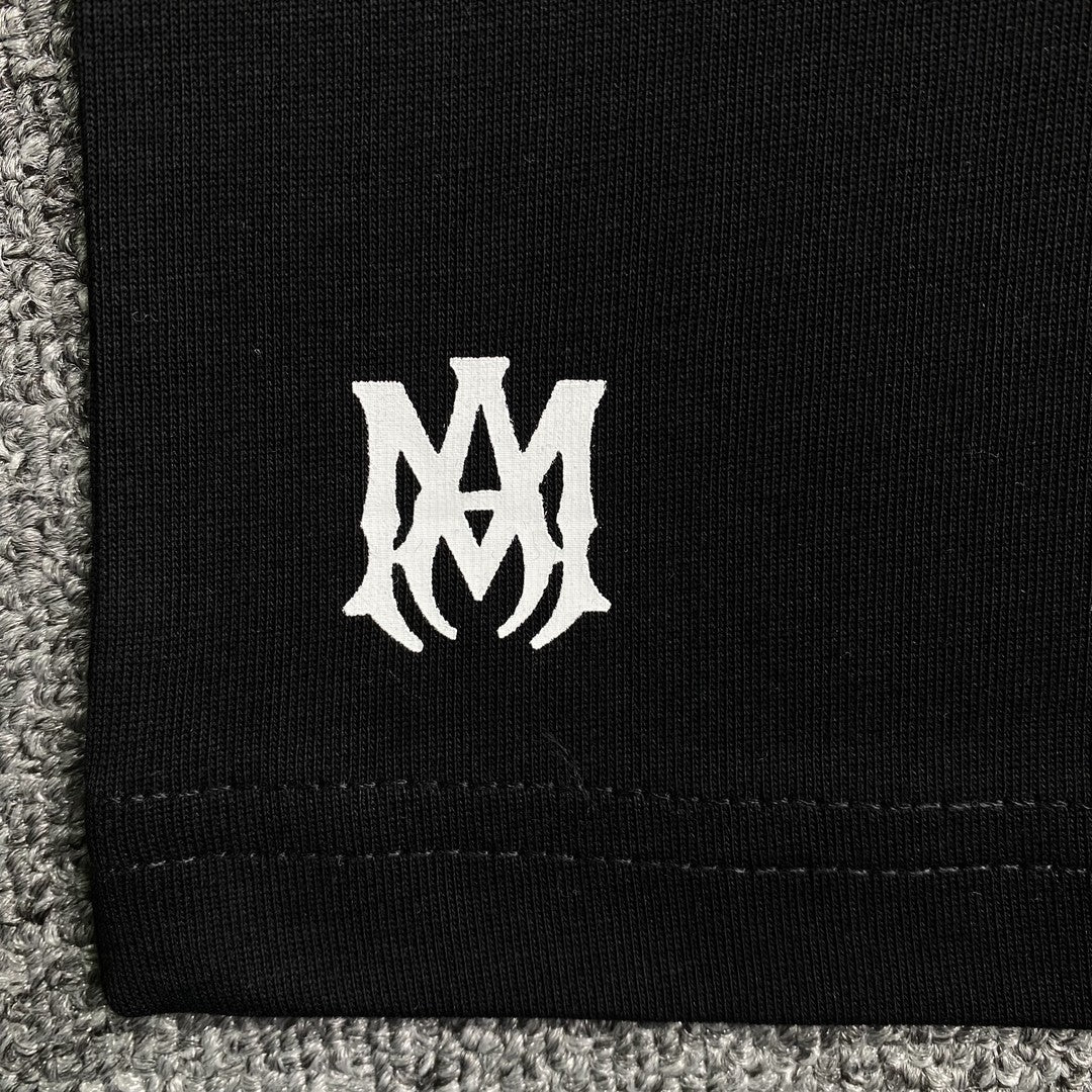 Remera Amiri Collegiate Negra