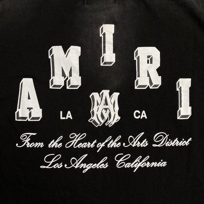 Remera Amiri Collegiate Negra