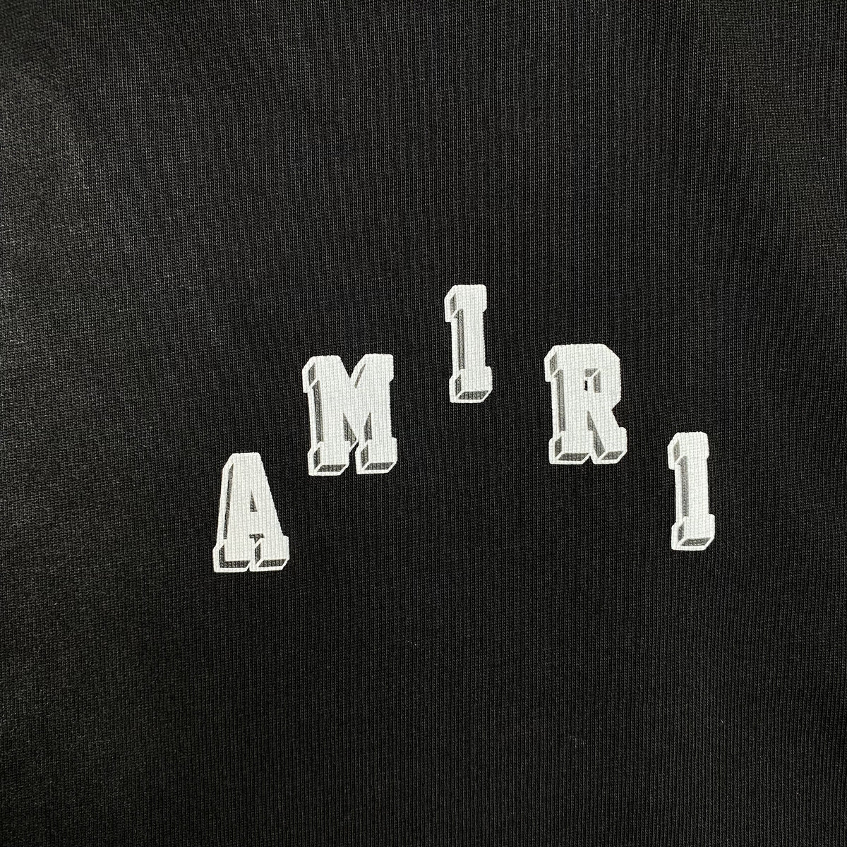 Remera Amiri Collegiate Negra