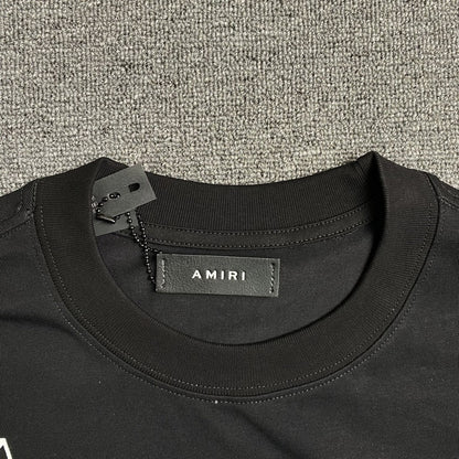 Remera Amiri Collegiate Negra