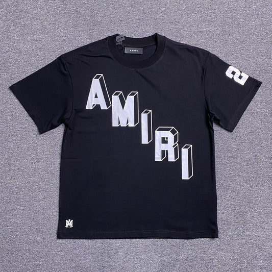 Remera Amiri Collegiate Negra