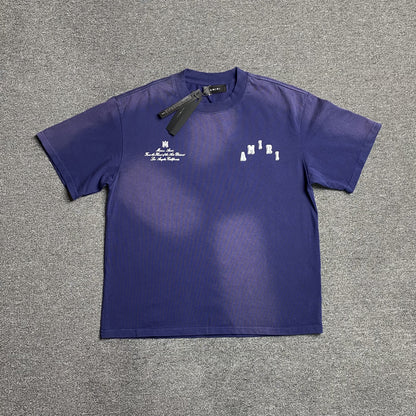 Remera Amiri Collegiate Azul
