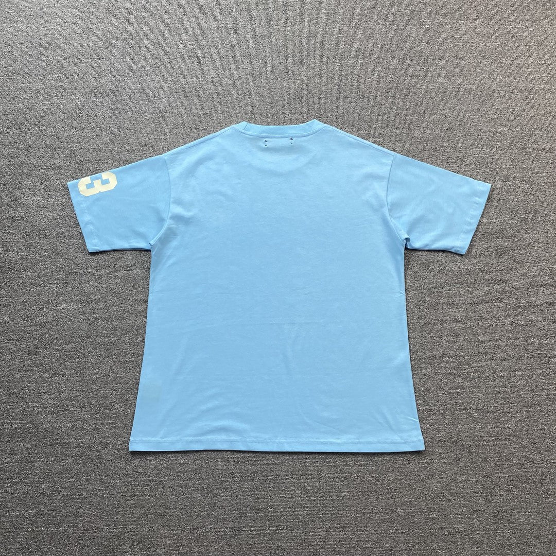 Remera Amiri Collegiate Azul Celeste