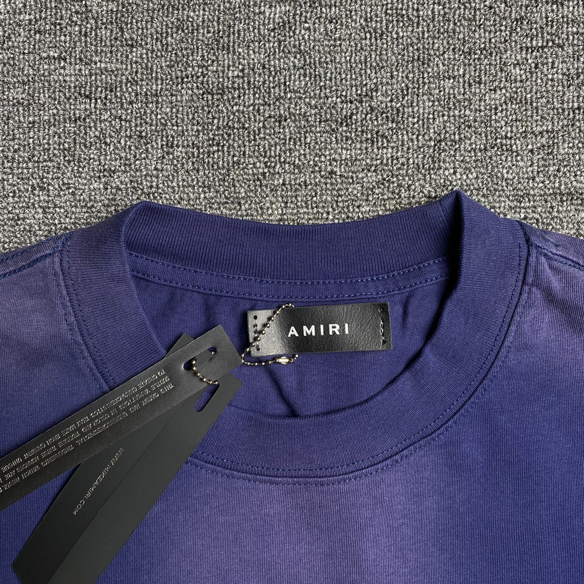 Remera Amiri Collegiate Azul