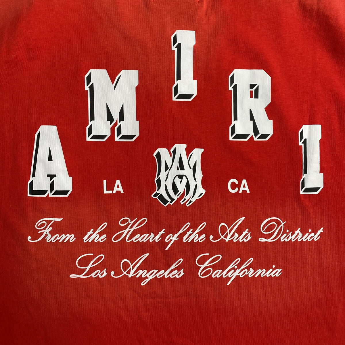Remera Amiri Collegiate Roja