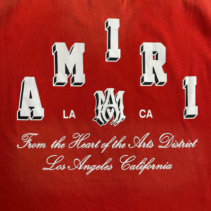 Remera Amiri Collegiate Roja