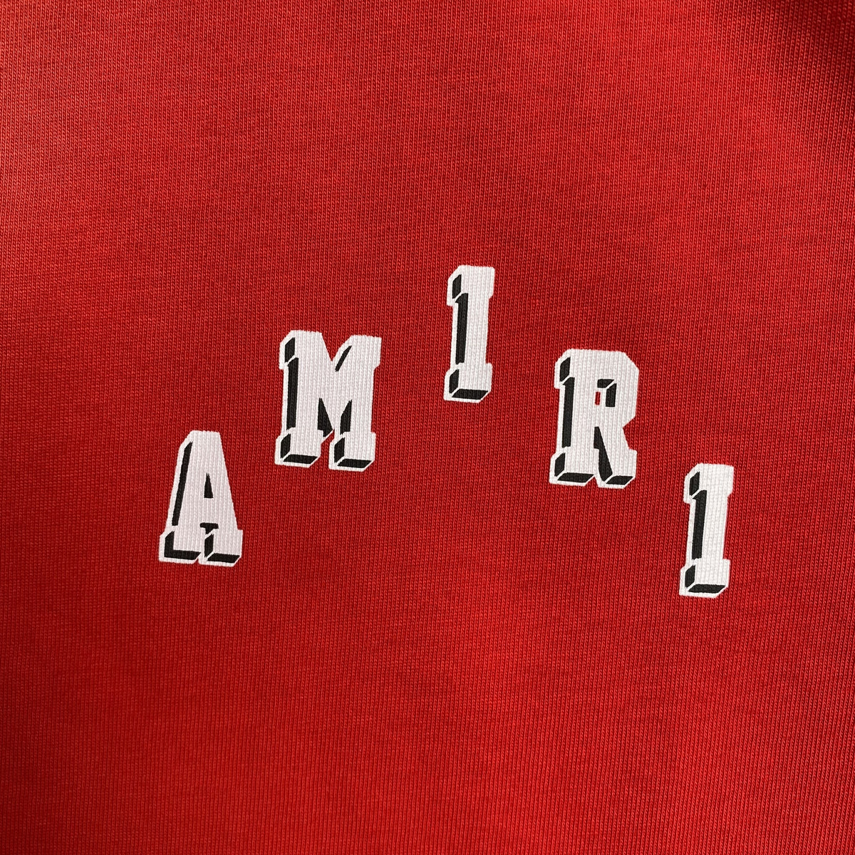 Remera Amiri Collegiate Roja