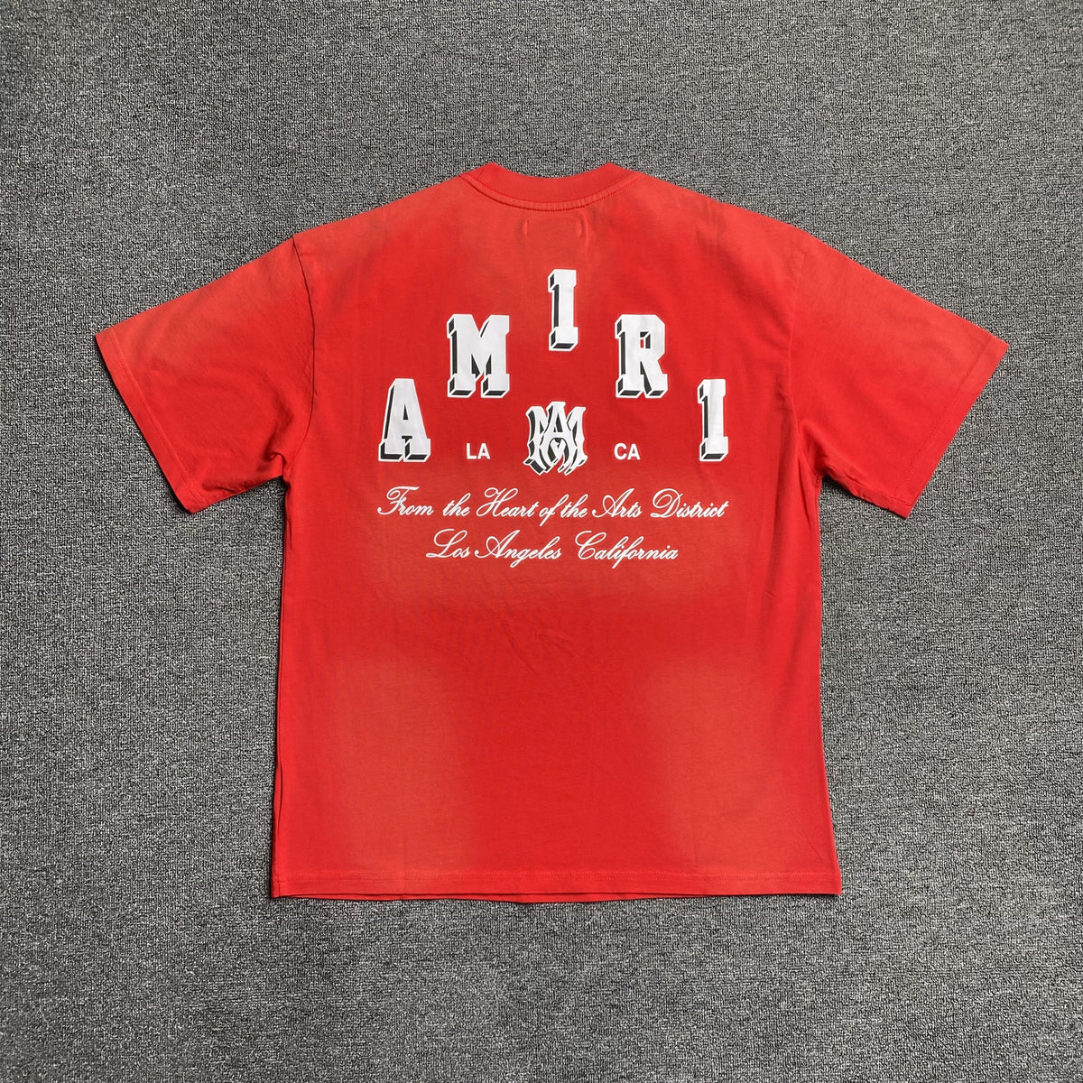 Remera Amiri Collegiate Roja