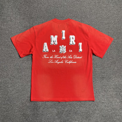 Remera Amiri Collegiate Roja