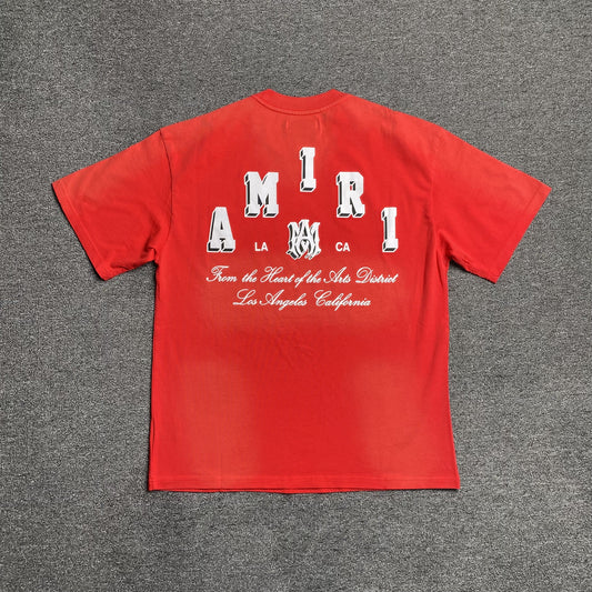 Remera Amiri Collegiate Roja