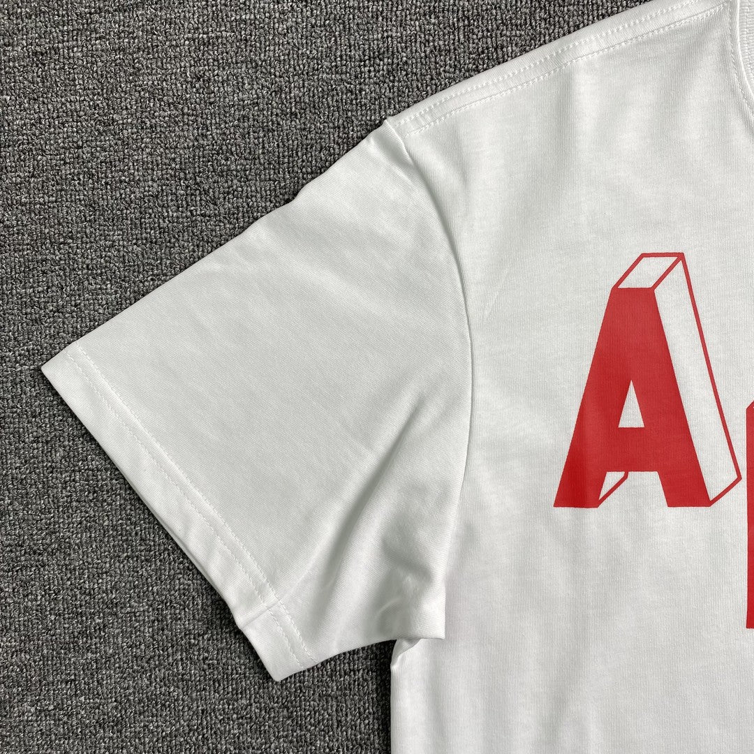 Remera Amiri Collegiate Blanca