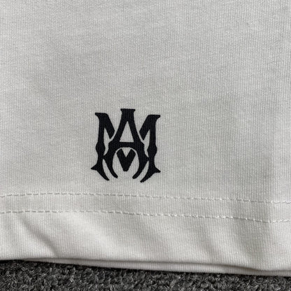 Remera Amiri Collegiate Blanca