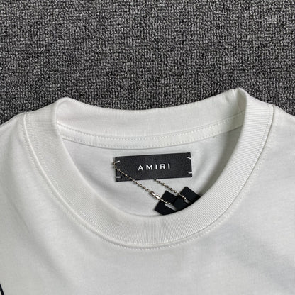 Remera Amiri Collegiate Blanca