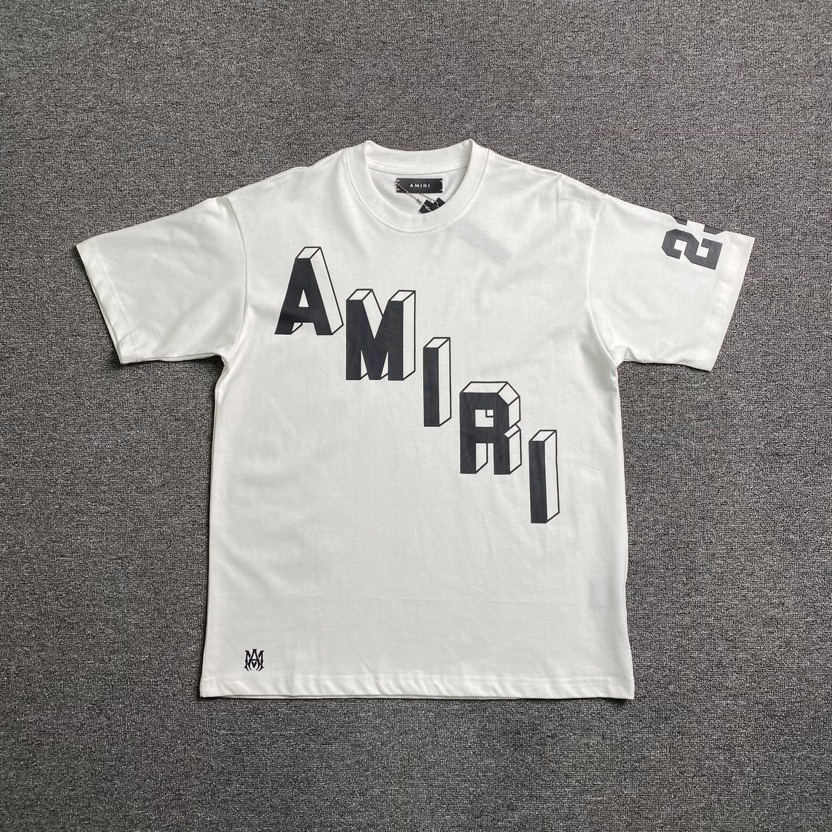 Remera Amiri Collegiate Blanca