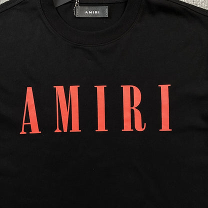 Remera Amiri Core Logo Negra