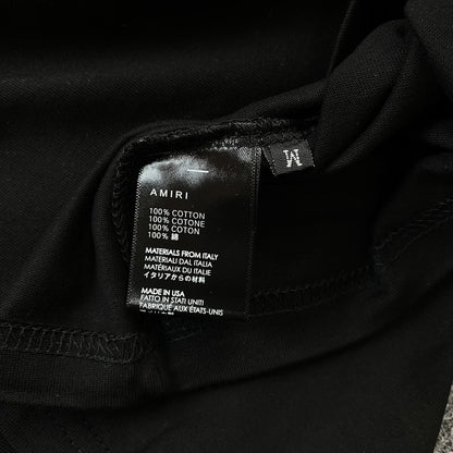 Remera Amiri Core Logo Negra