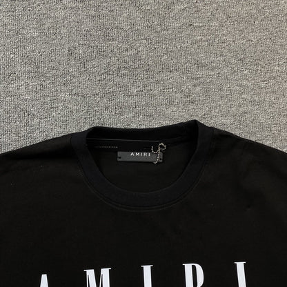 Remera Amiri Core Logo Negra