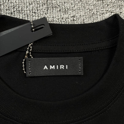 Remera Amiri Core Logo Negra
