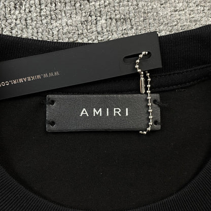 Remera Amiri Core Logo Negra