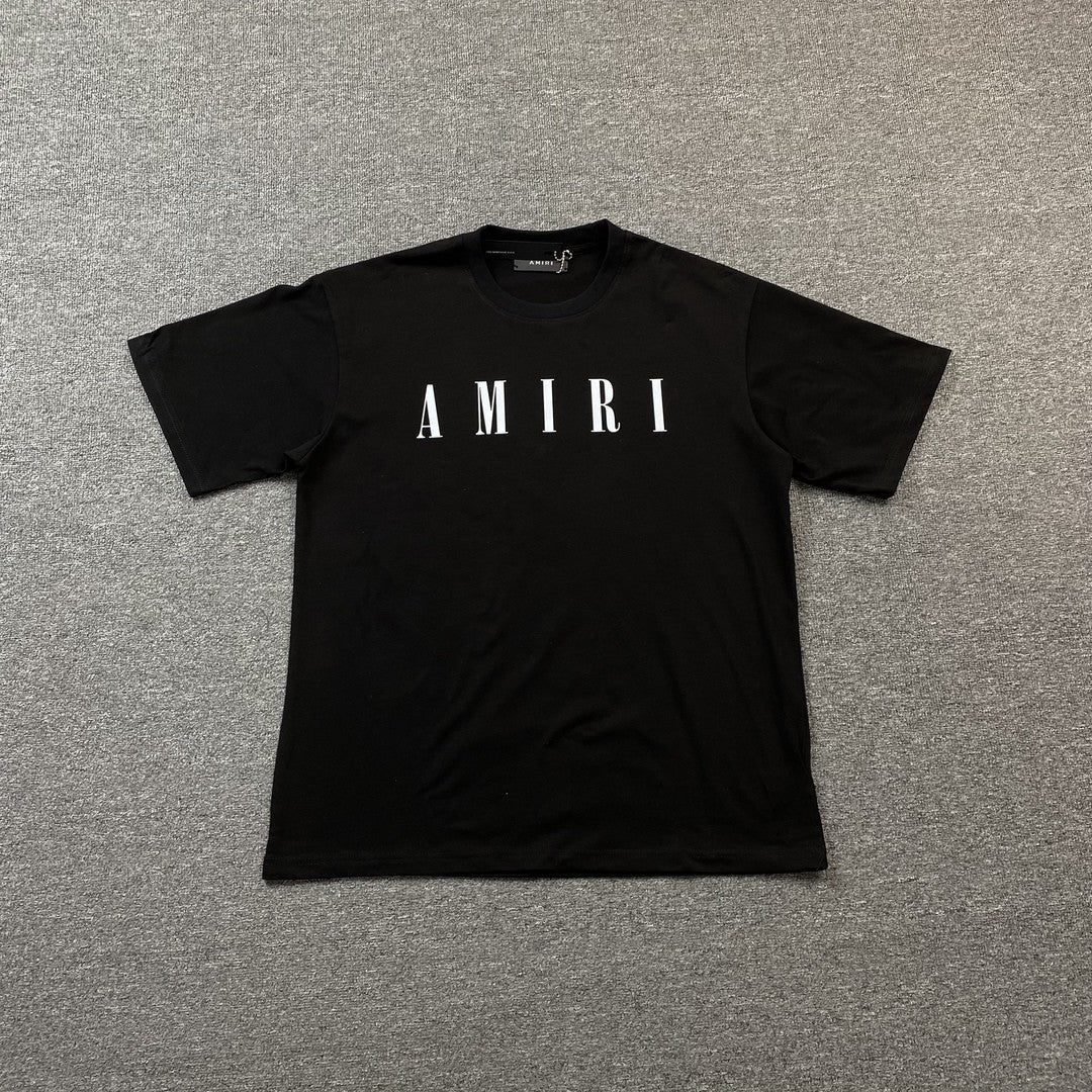 Remera Amiri Core Logo Negra