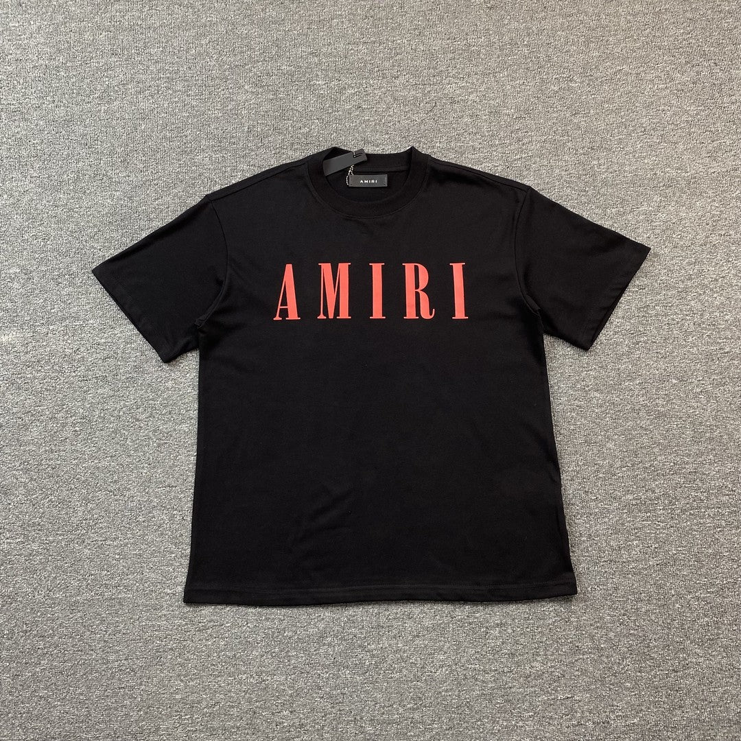 Remera Amiri Core Logo Negra