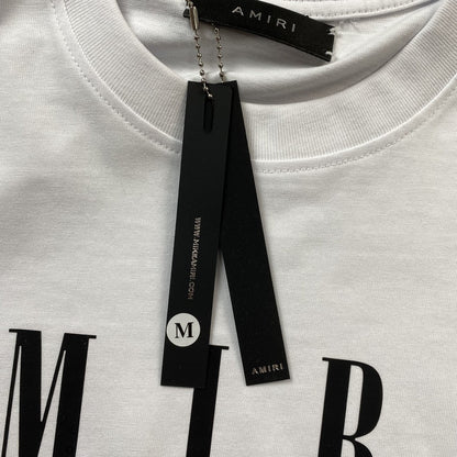 Remera Amiri Core Logo Blanca