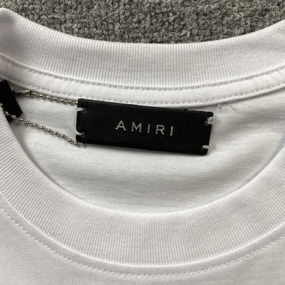 Remera Amiri Core Logo Blanca