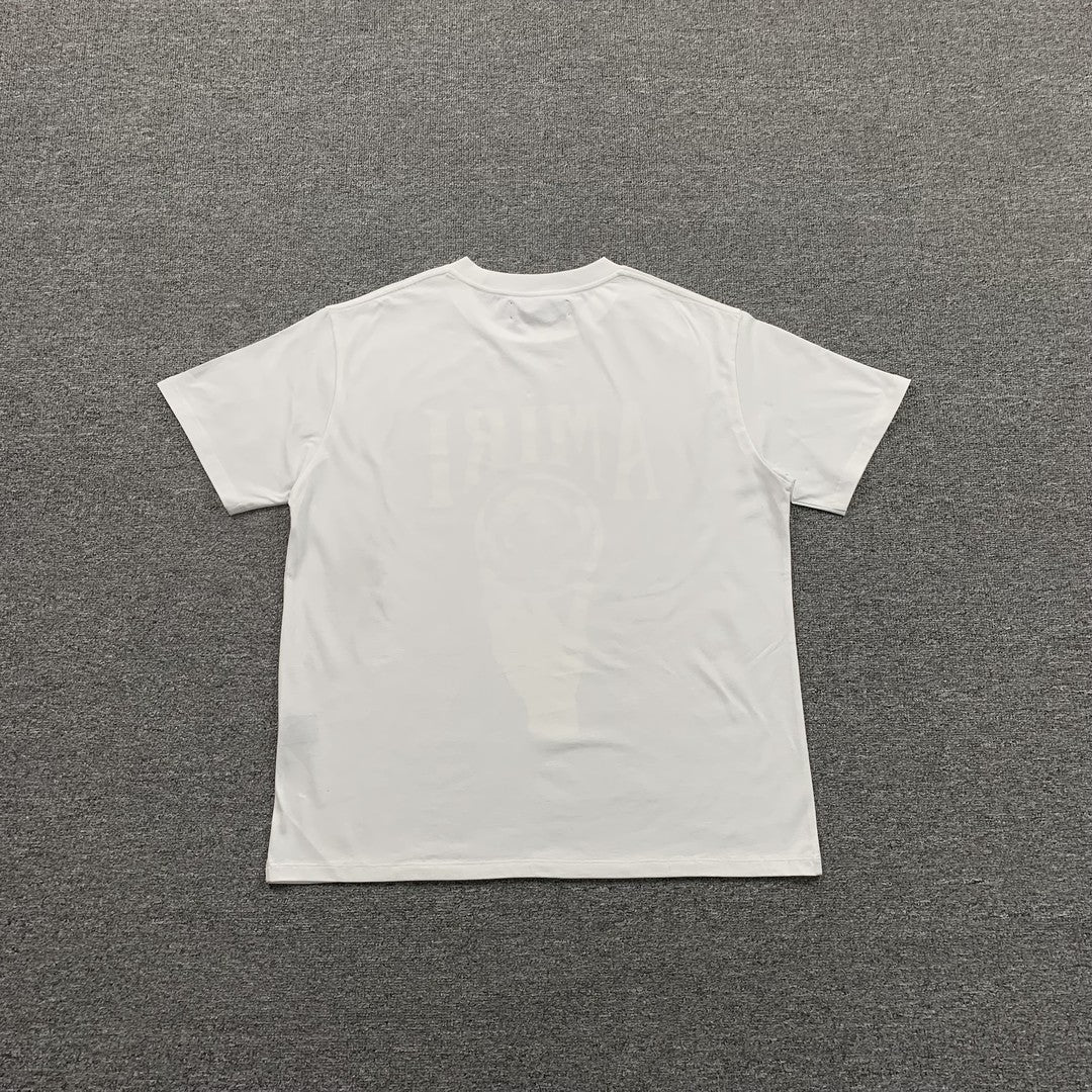 Remera Amiri Crystal Ball Blanca
